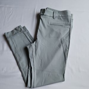 Betabrand Soft Dusty Blue Trousers L